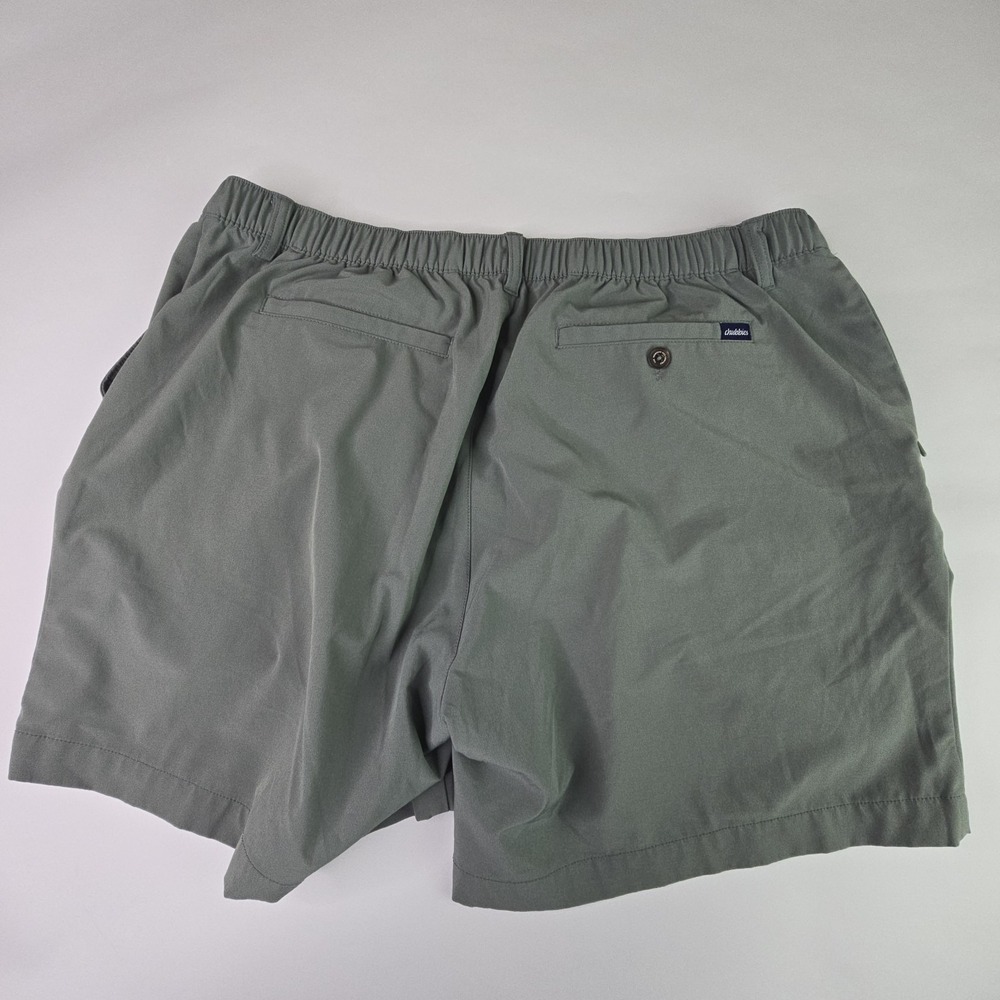 Chubbies Mens 2XL Hybrid Shorts Green Drawstring Regular Fit Stretch 6" inseam - Picture 13 of 15